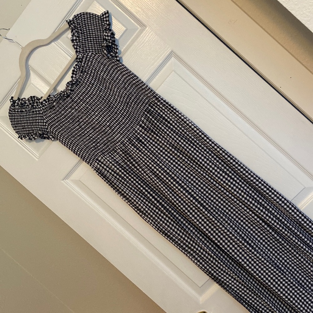 Bardot gingham dress size M